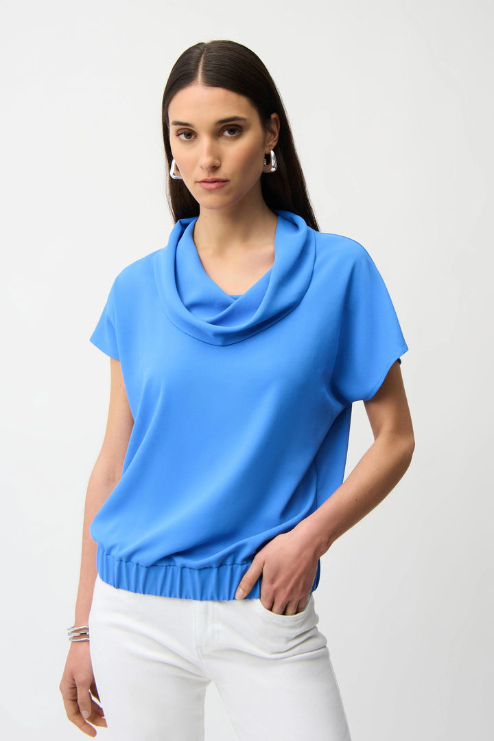 Joseph Ribkoff 261194 Top Harbor Blue