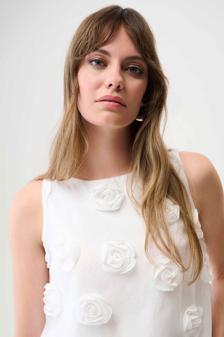 Joseph Ribkoff 261220 Top Off White