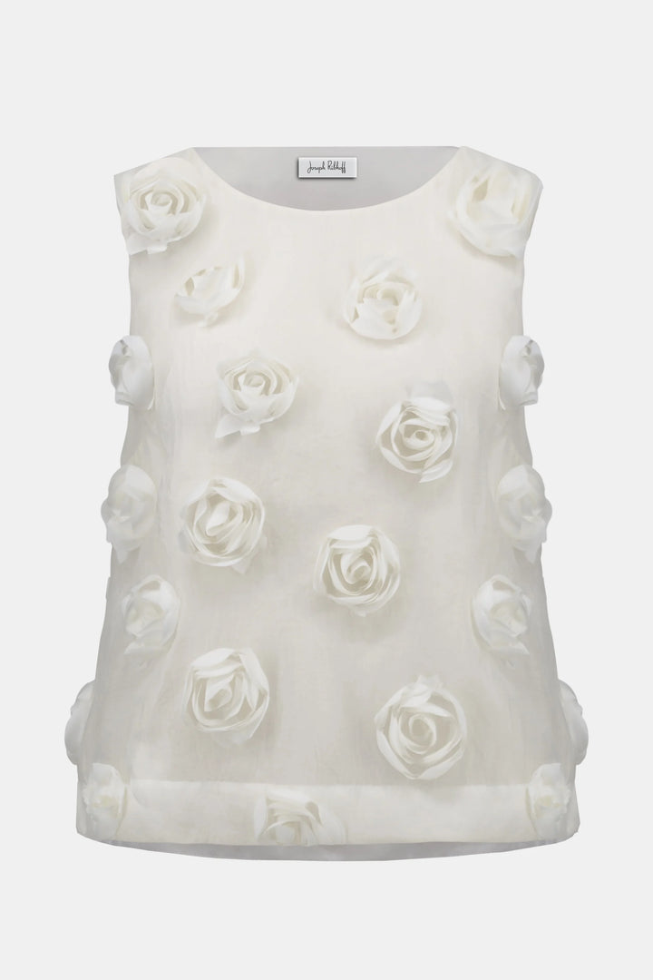 Joseph Ribkoff 261220 Top Off White