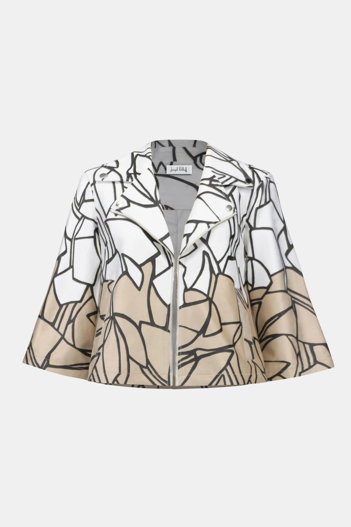 Joseph Ribkoff 261908 Jacket Vanilla/Multi