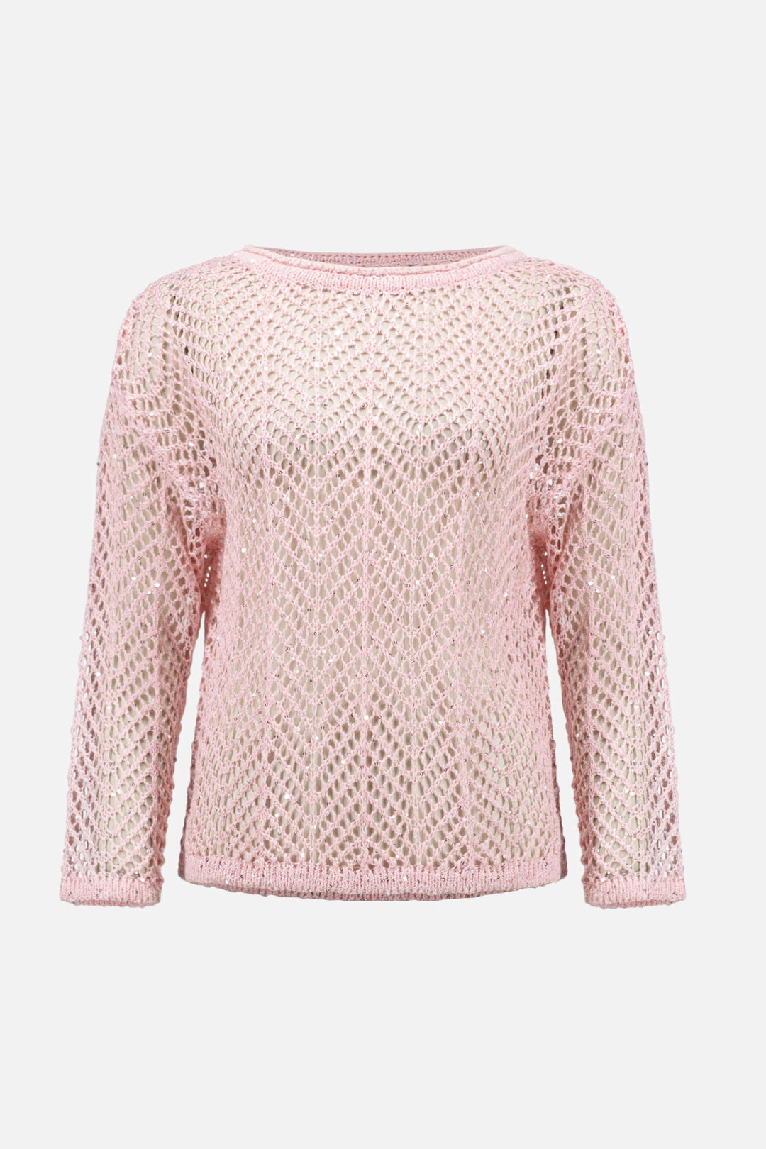 Joseph Ribkoff 261915 Top Petal Pink