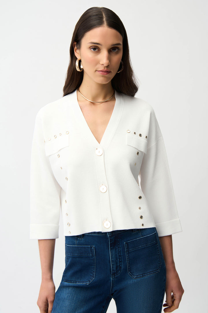 Joseph Ribkoff 261918 Top Vanilla