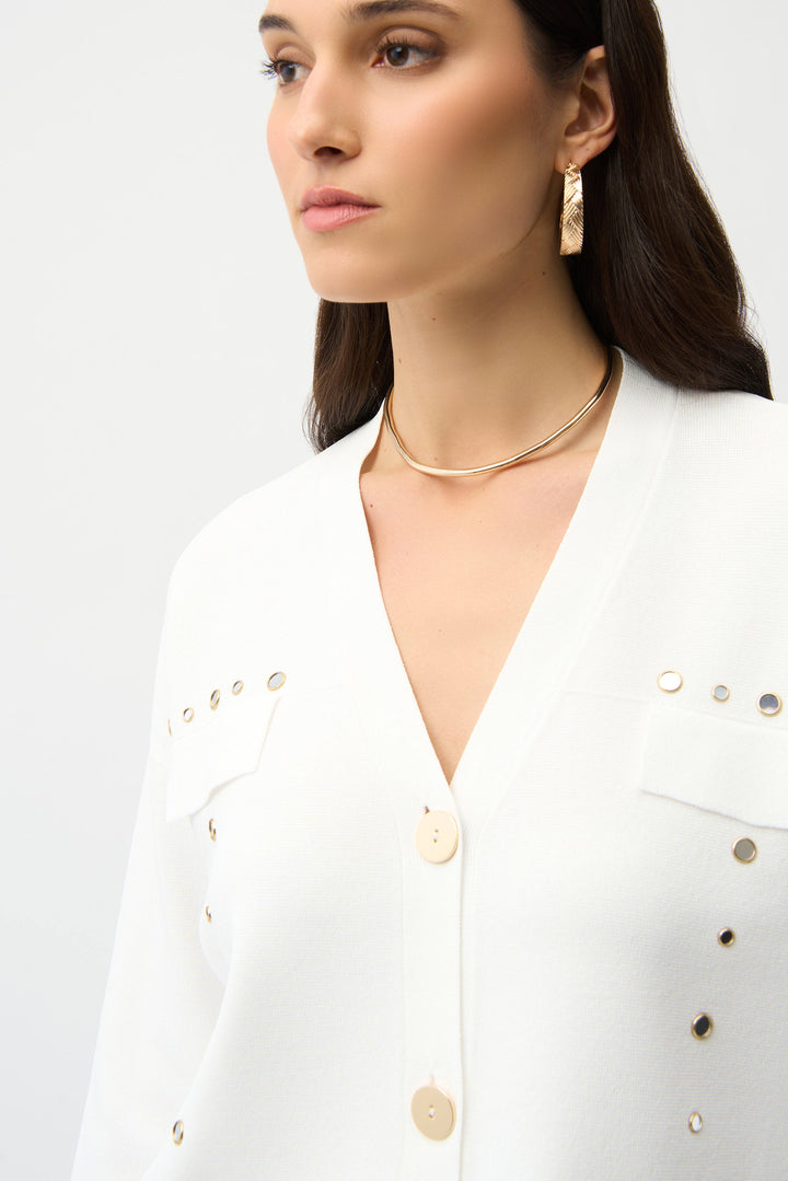 Joseph Ribkoff 261918 Top Vanilla