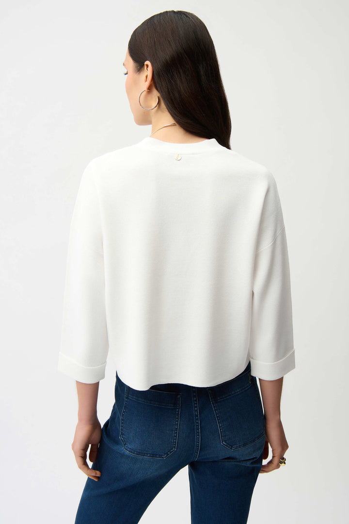 Joseph Ribkoff 261918 Top Vanilla