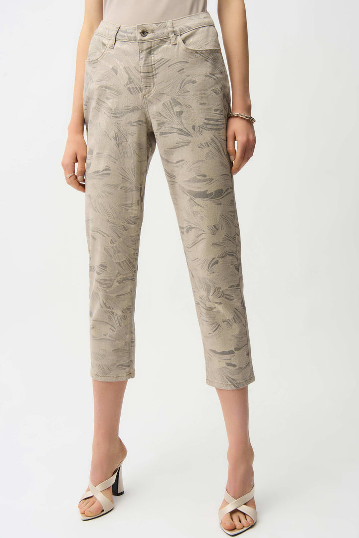 Joseph Ribkoff 261959 Pants Taupe/Gold