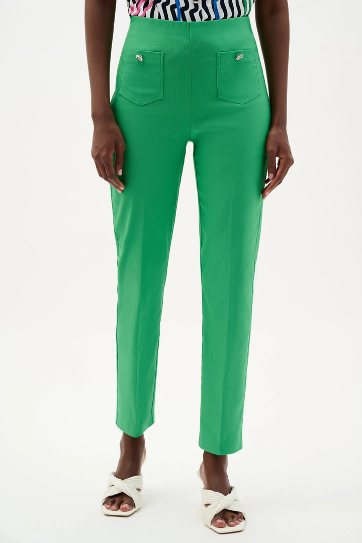 Joseph Ribkoff 262197 Pants palm Green