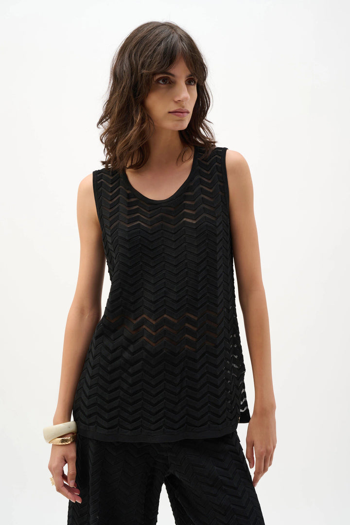 Joseph Ribkoff 262932 Top Black