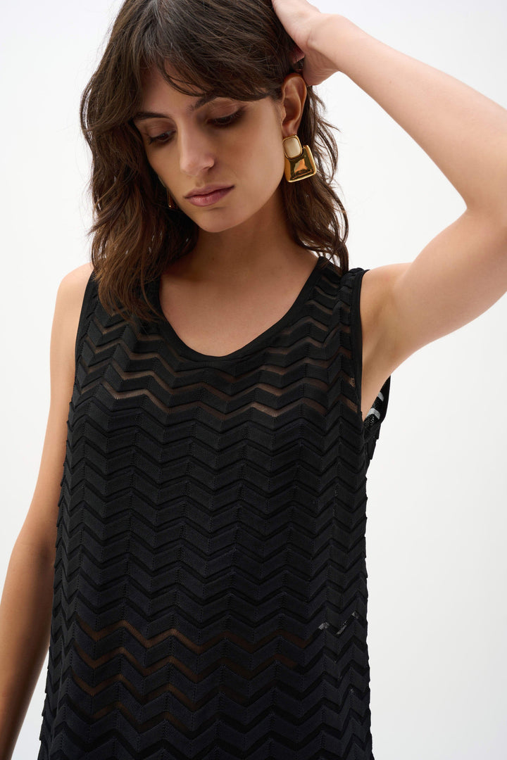 Joseph Ribkoff 262932 Top Black