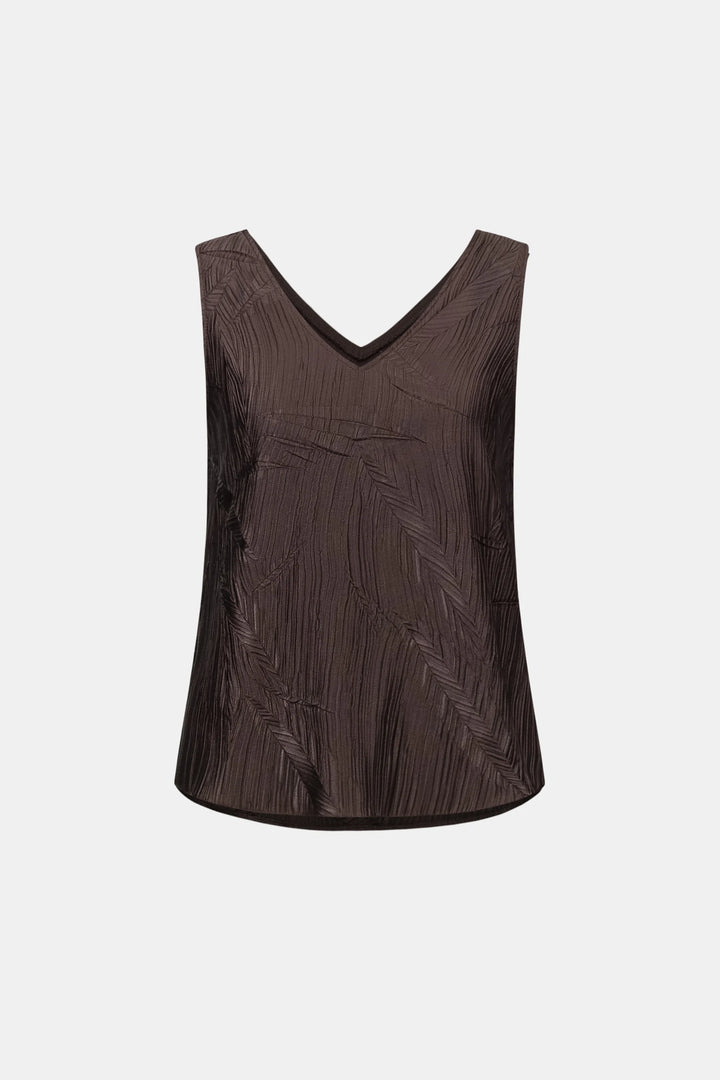 Joseph Ribkoff 263051 Top Mocha