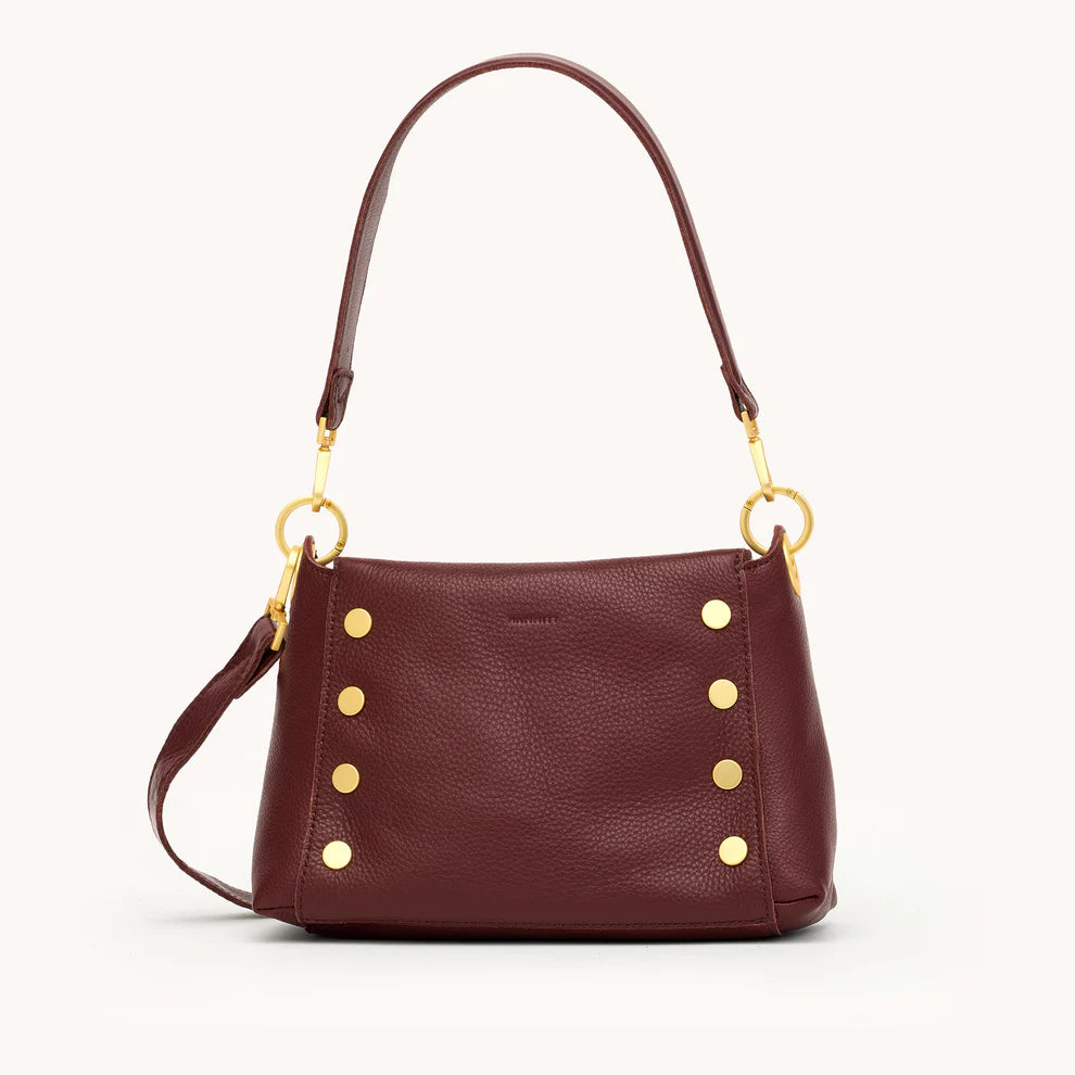 Hammitt Bryant med Cherrywood Pebble/Brushed Gold