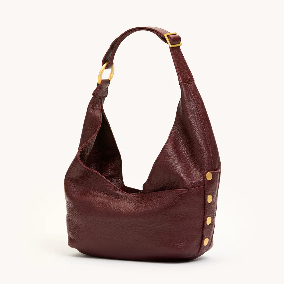 Hammitt Tom Zip Med-Cherrywood Pebble-BG
