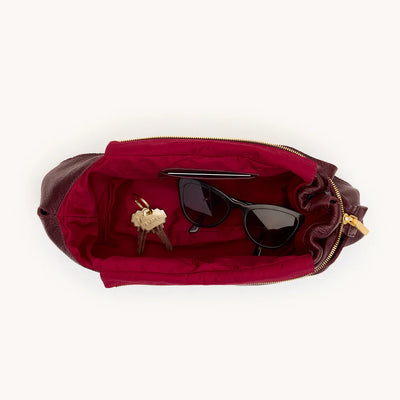 Hammitt Tom Zip Med-Cherrywood Pebble-BG