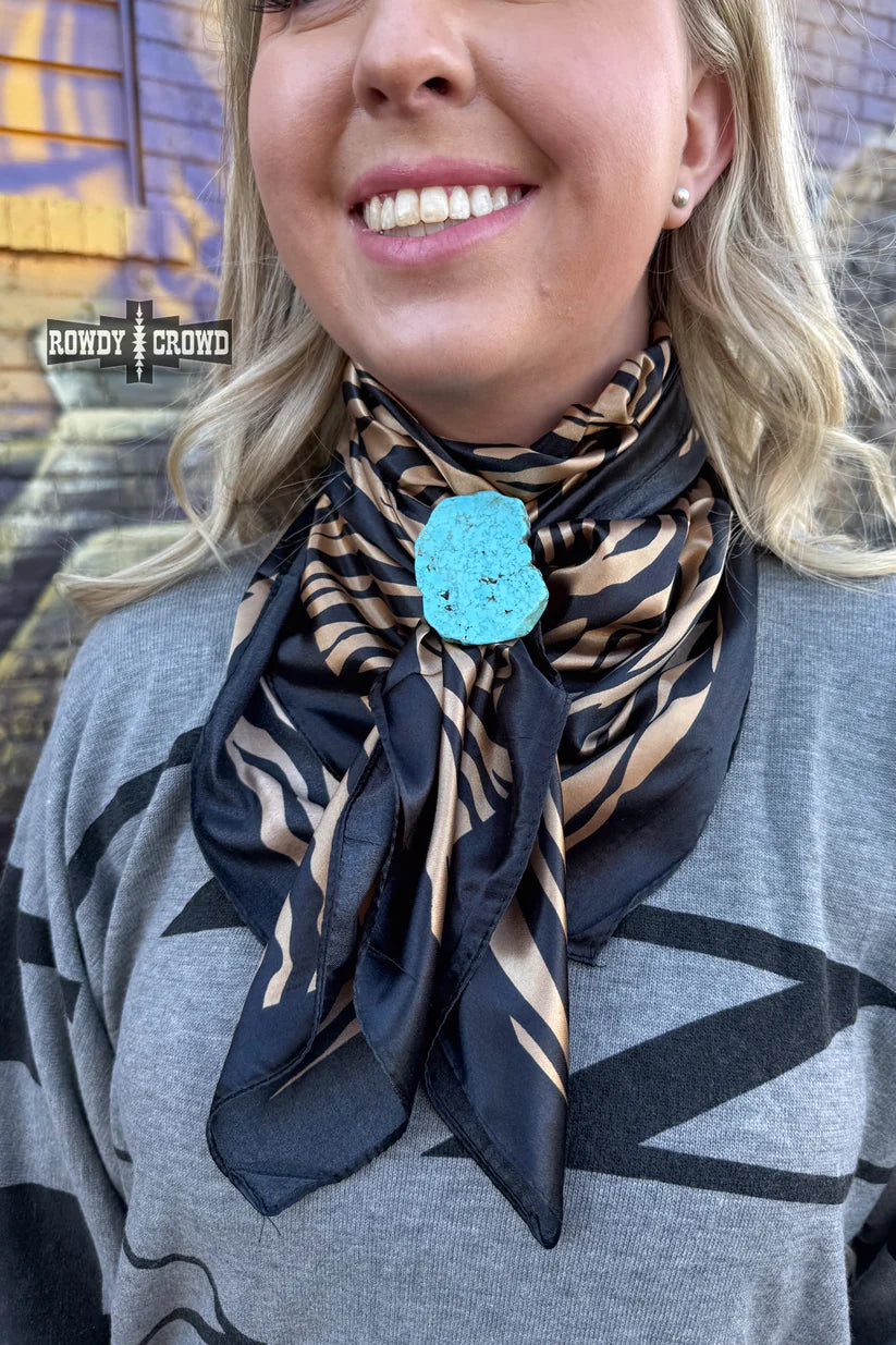Rowdy Crowd Clothing Rock Scarf Slides