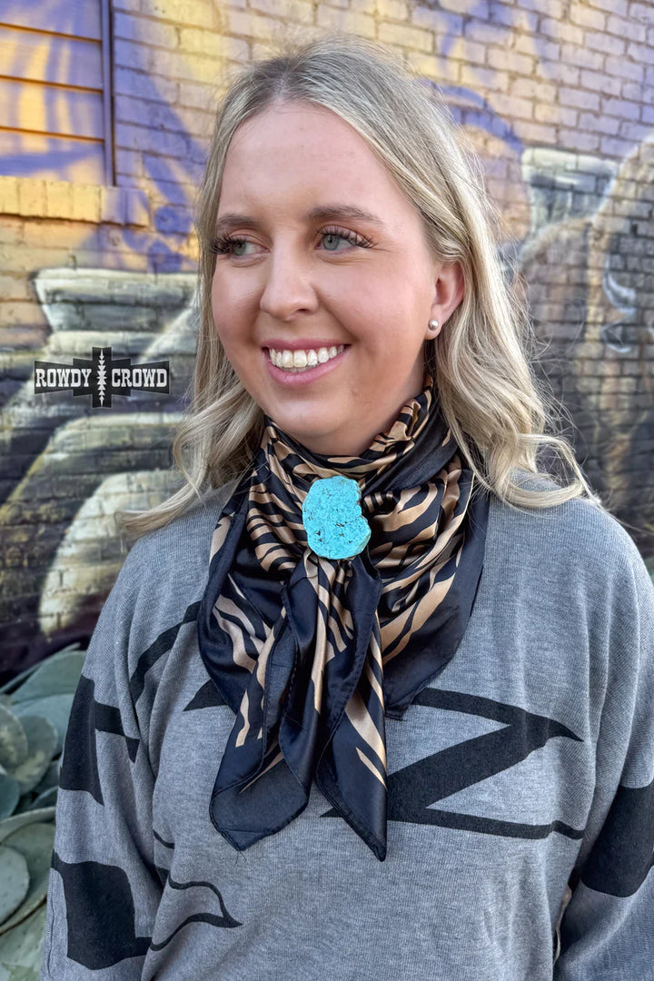 Rowdy Crowd Clothing Rock Scarf Slides