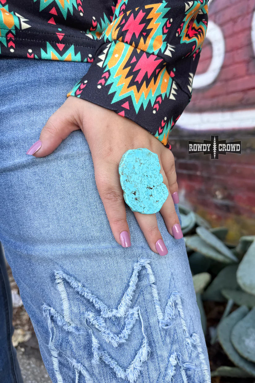 Rowdy Crowd Clothing Rock Scarf Slides