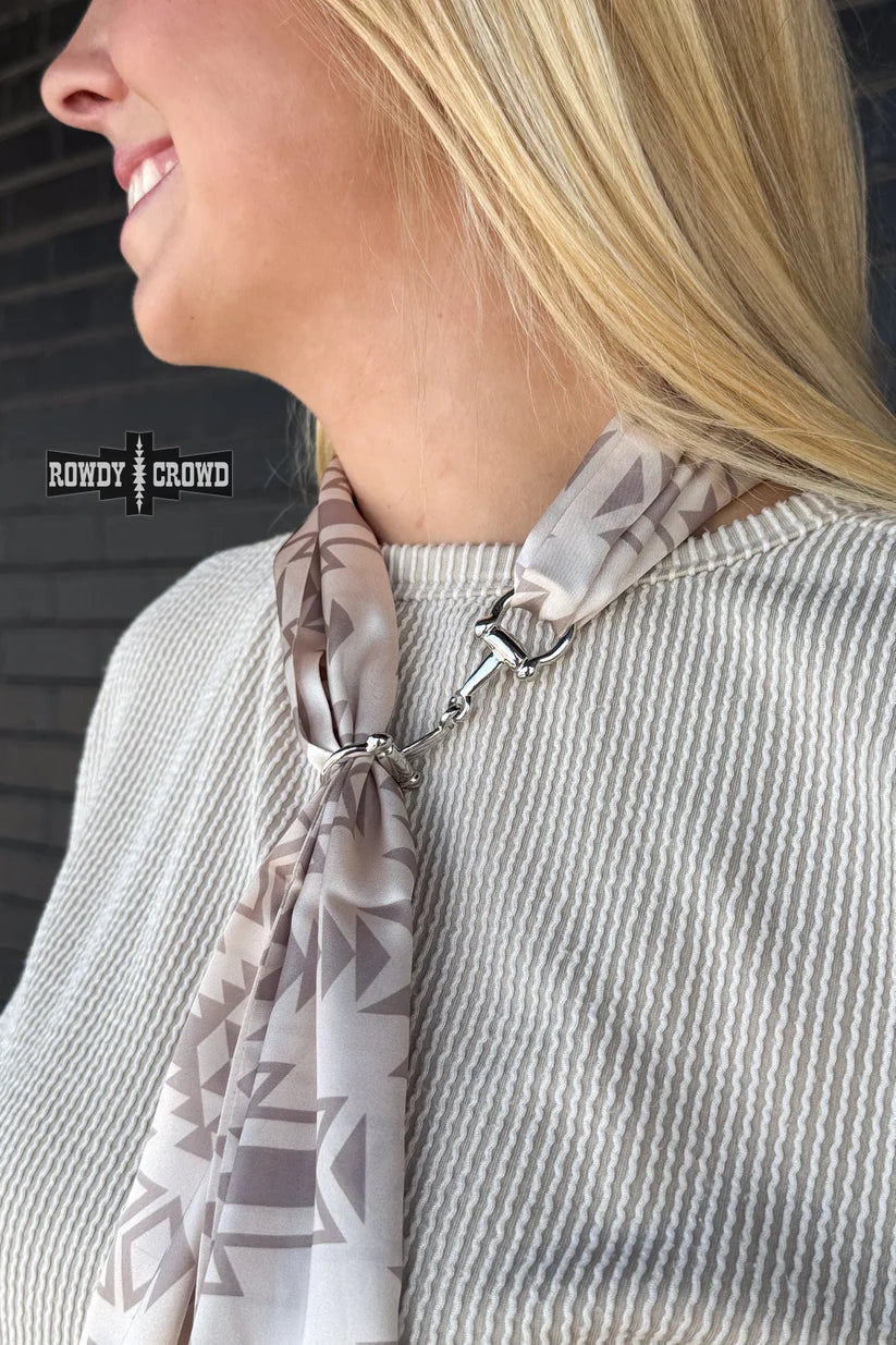 Rowdy Crowd Clothing Snazzy Snaffle Scarf Slides