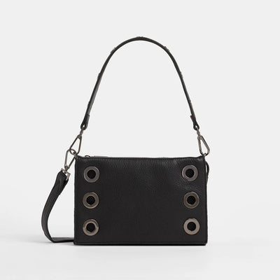 Hammitt Montana Clutch Sml-Black Lugano