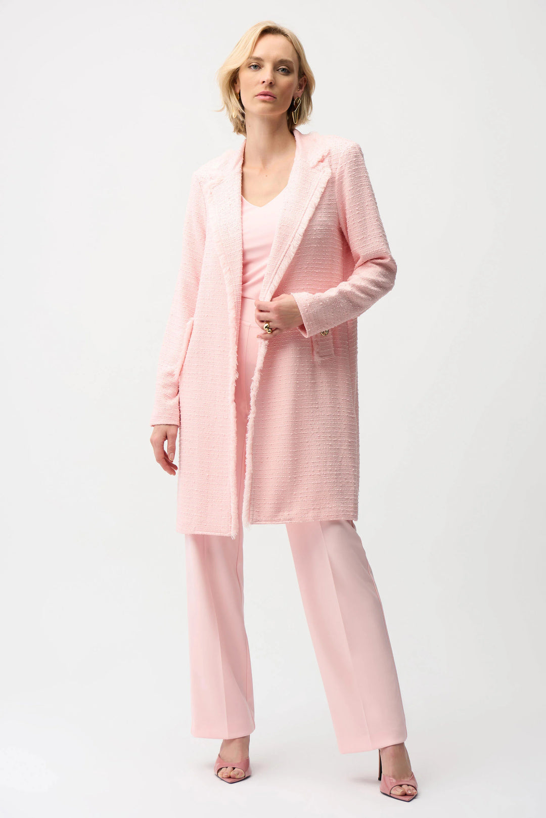 Joseph Ribkoff 261109 Jacket Petal Pink