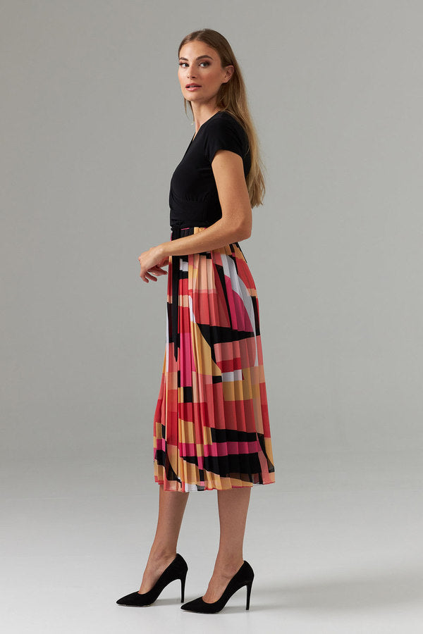 Joseph Ribkoff 202438 Dress Pink/Multi