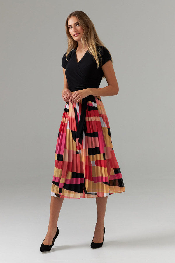 Joseph Ribkoff 202438 Dress Pink/Multi