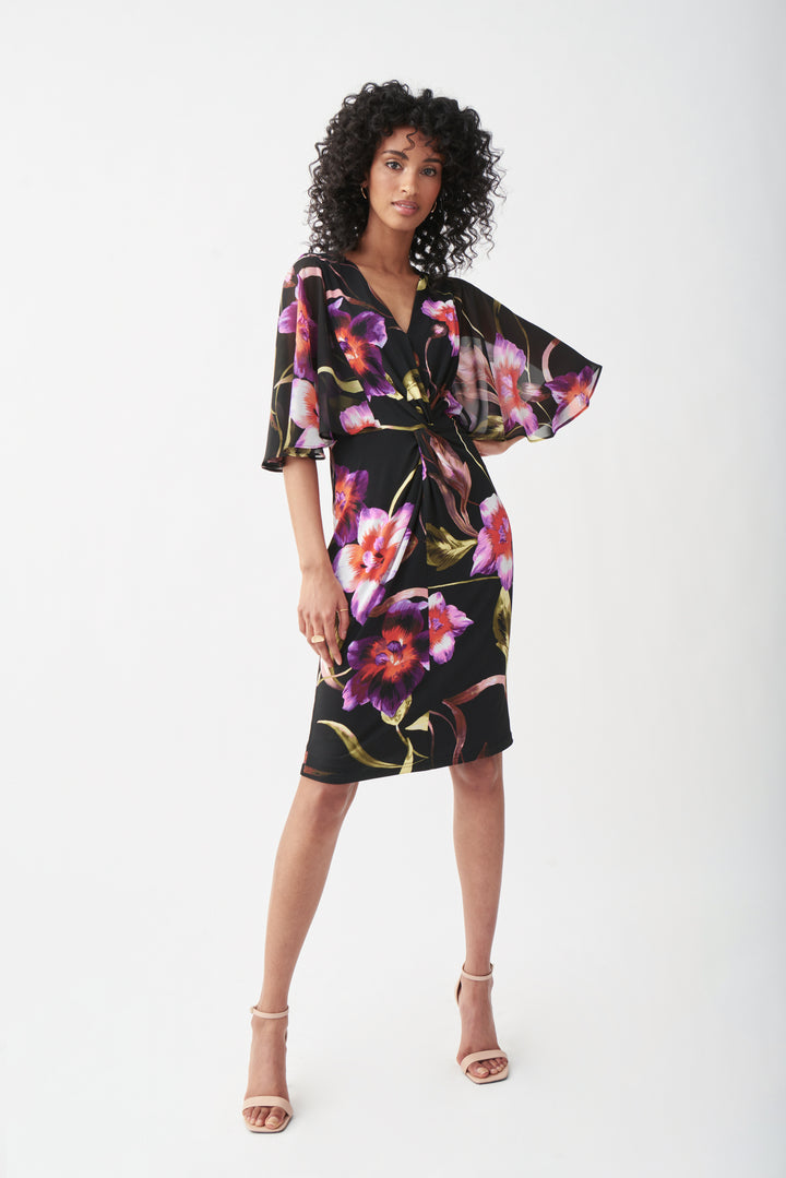 Joseph Ribkoff 221067 Dress Black/Multi
