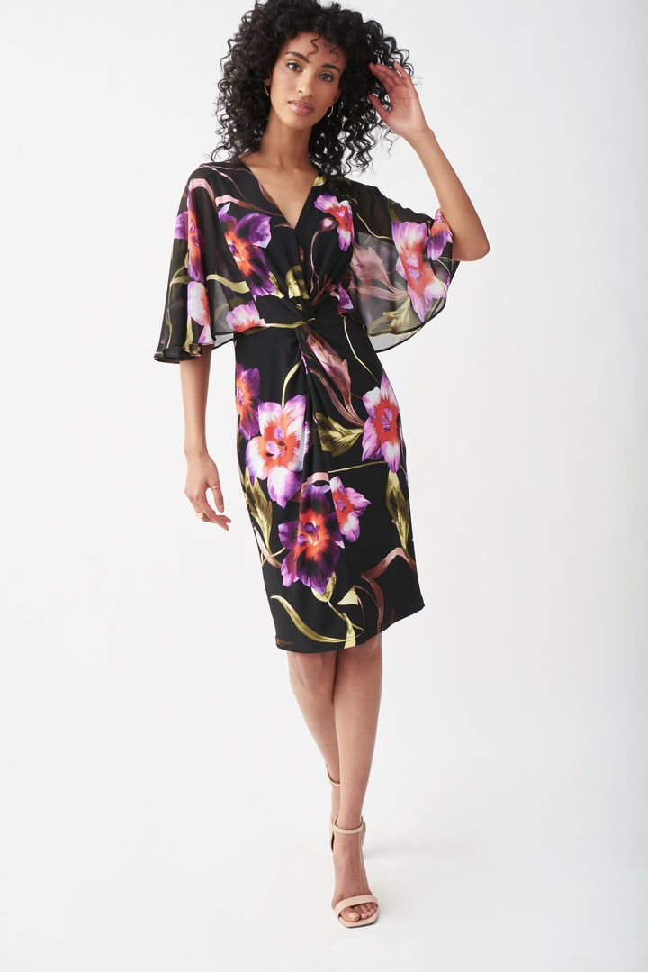 Joseph Ribkoff 221067 Dress Black/Multi