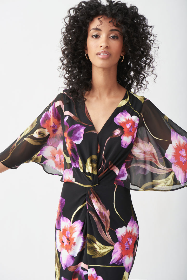 Joseph Ribkoff 221067 Dress Black/Multi
