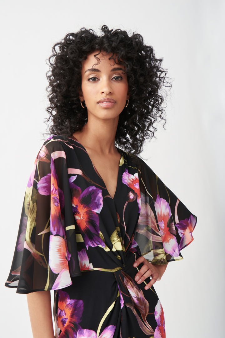Joseph Ribkoff 221067 Dress Black/Multi