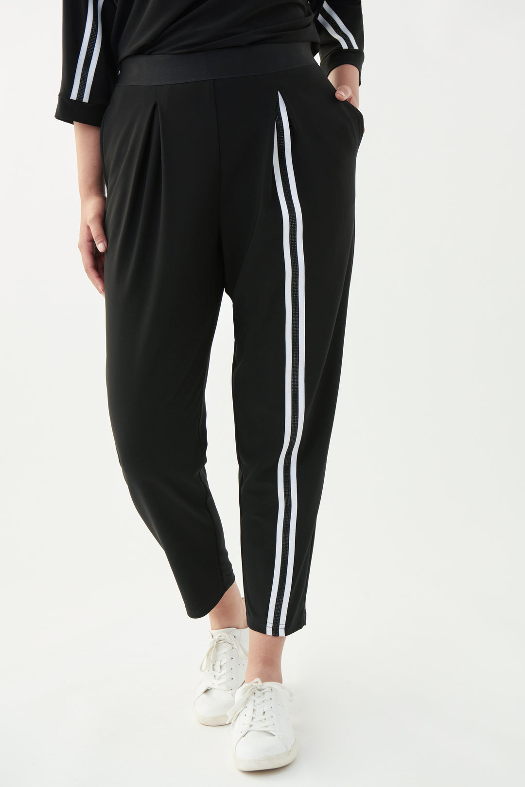 Joseph Ribkoff 221151 Pants Black/White