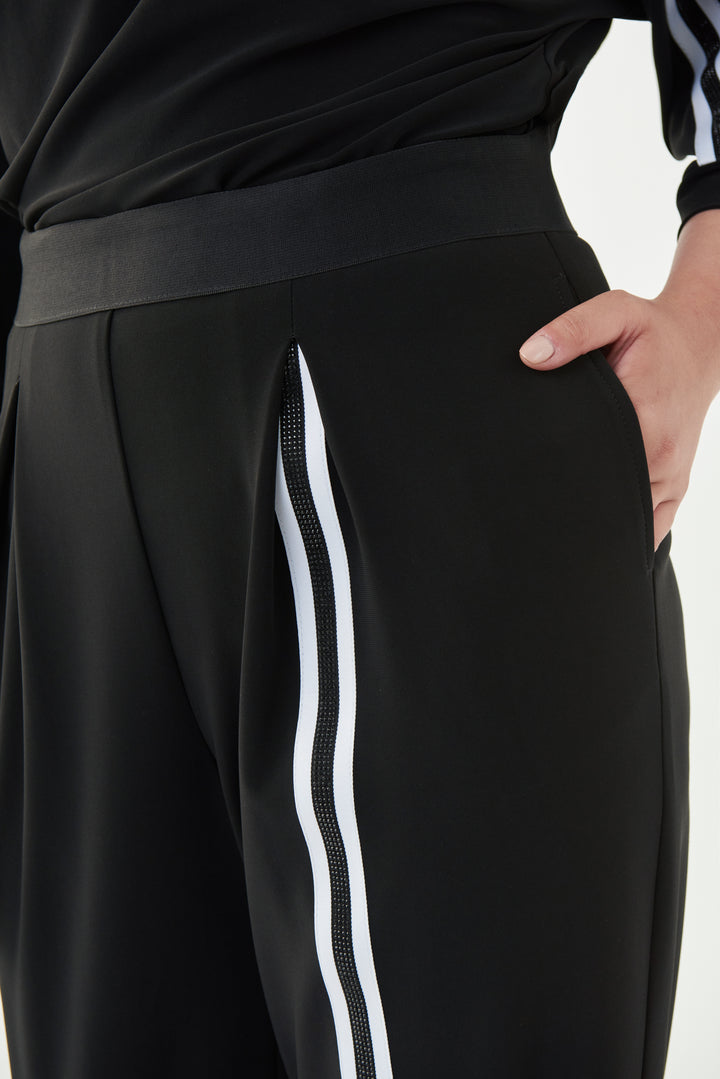 Joseph Ribkoff 221151 Pants Black/White