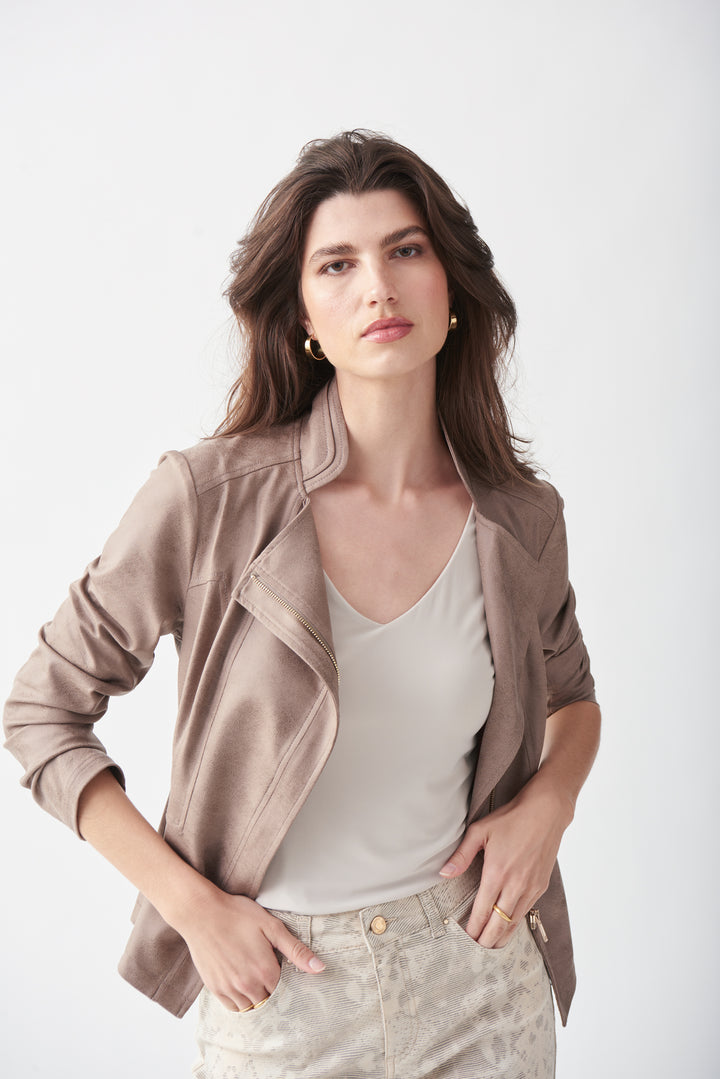 Joseph Ribkoff 221911 Jacket Taupe