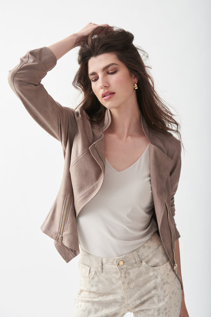 Joseph Ribkoff 221911 Jacket Taupe