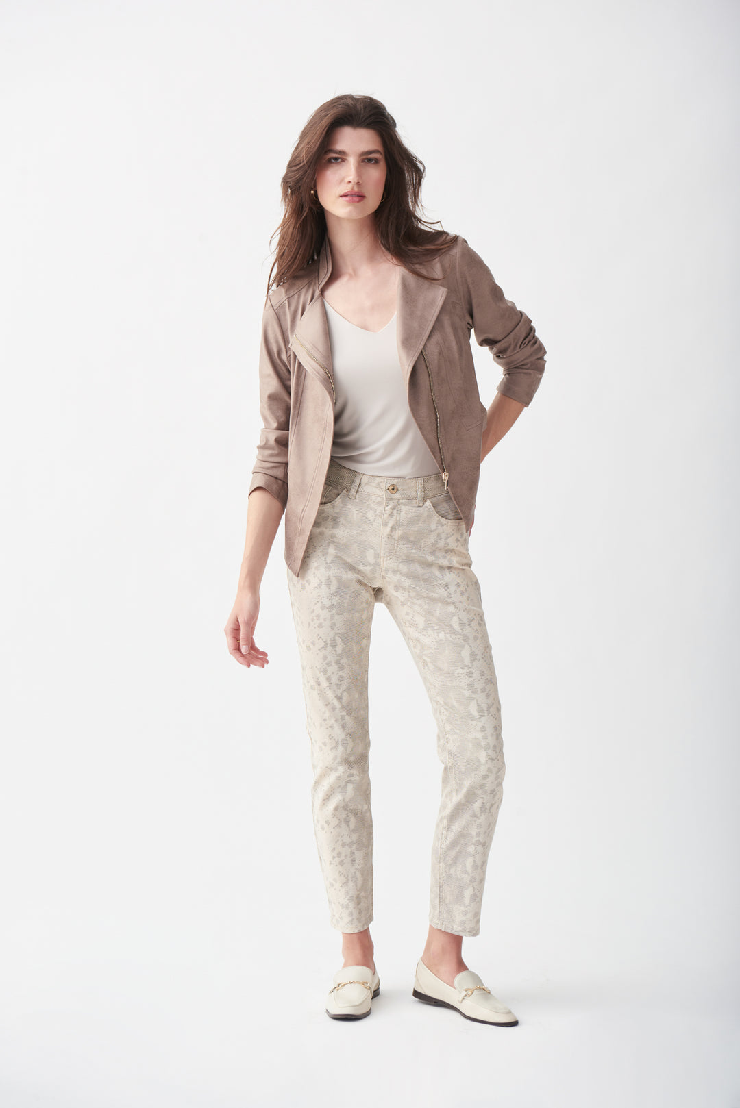Joseph Ribkoff 221911 Jacket Taupe