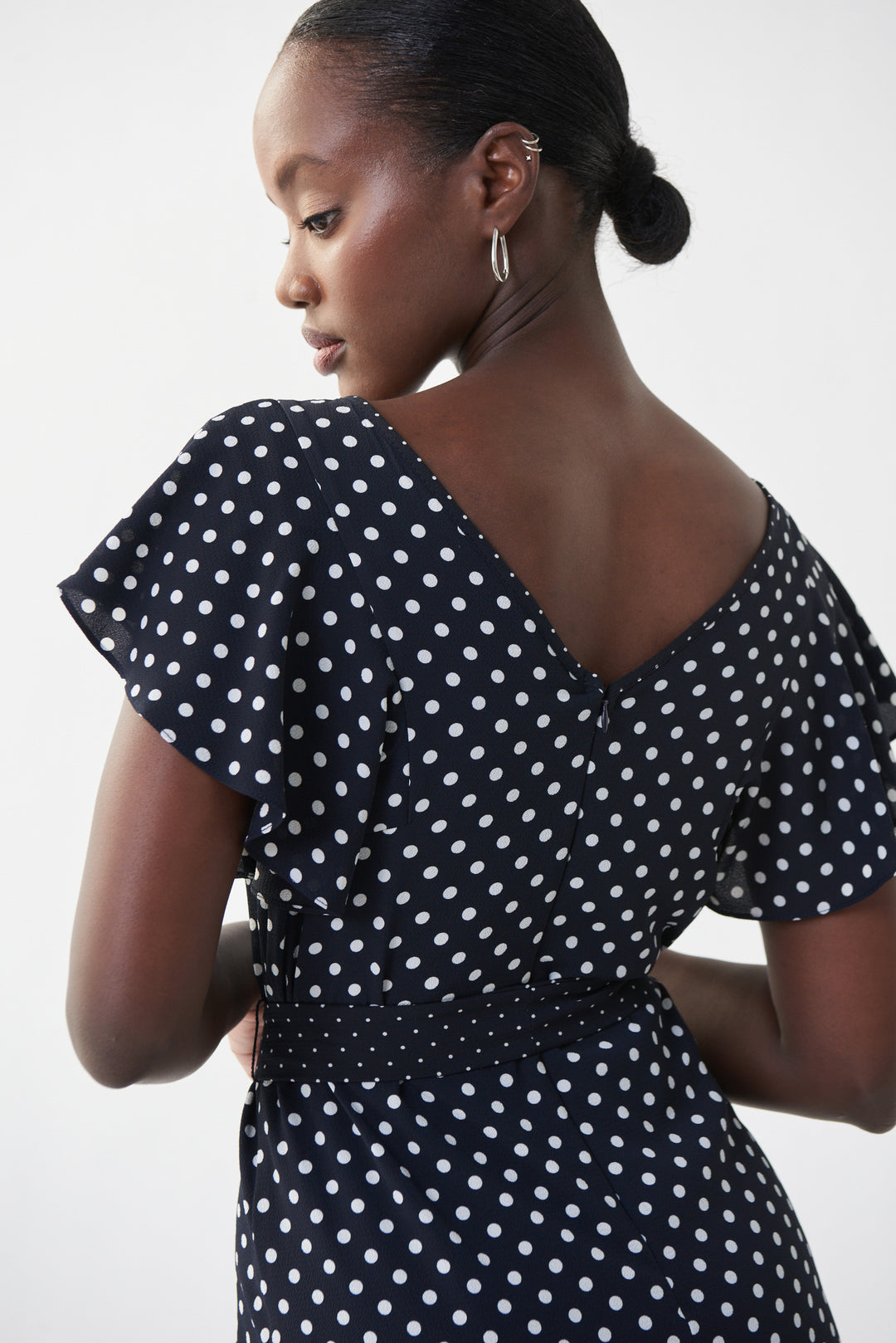 Joseph Ribkoff 222212 Dress Midnight Blue/Vanilla
