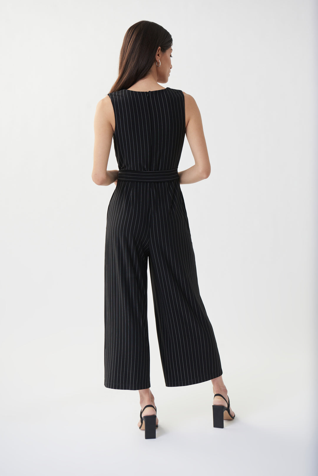 Joseph Ribkoff 222230 Jumpsuit Black/Vanilla