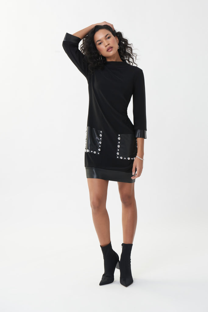 Joseph Ribkoff 223081 Dress Black Parker Panache Joseph Ribkoff 223081 Dress Black Parker Panache