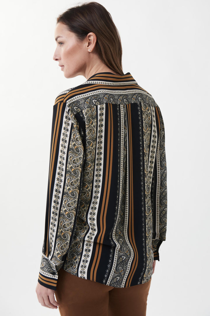 Joseph Ribkoff 223251 Top Black/Multi