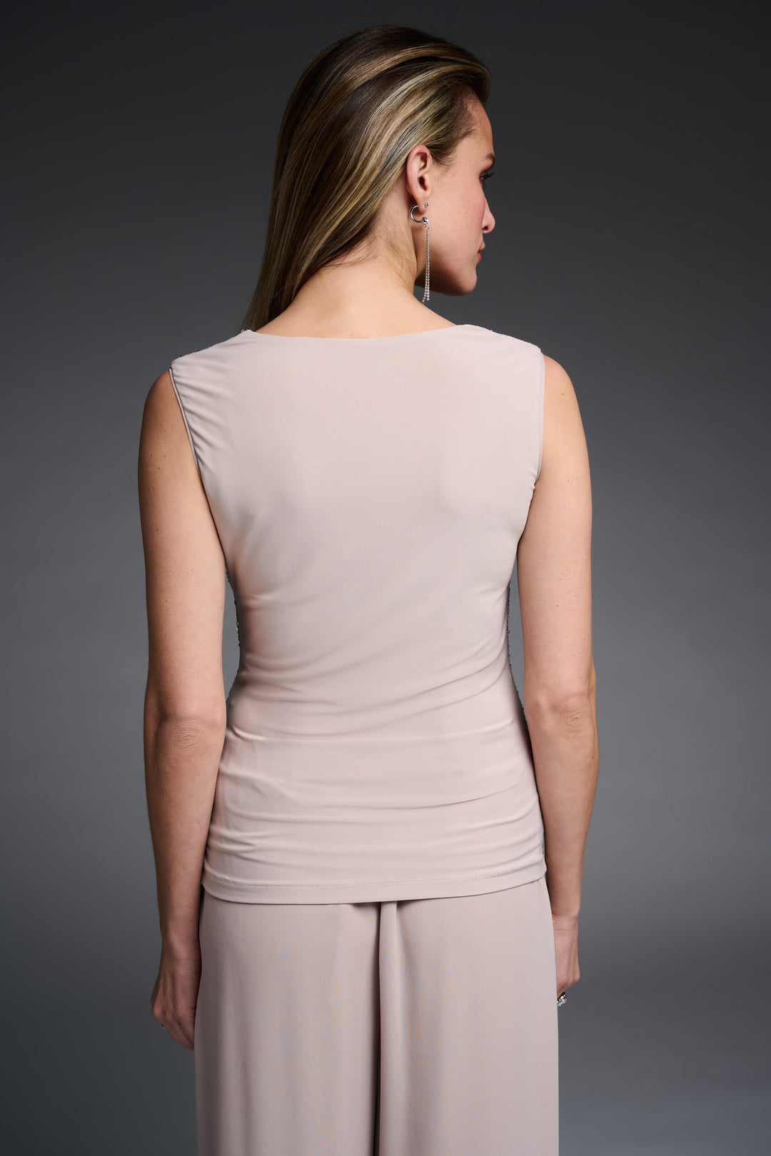Joseph Ribkoff 223301 Top Sand/Silver