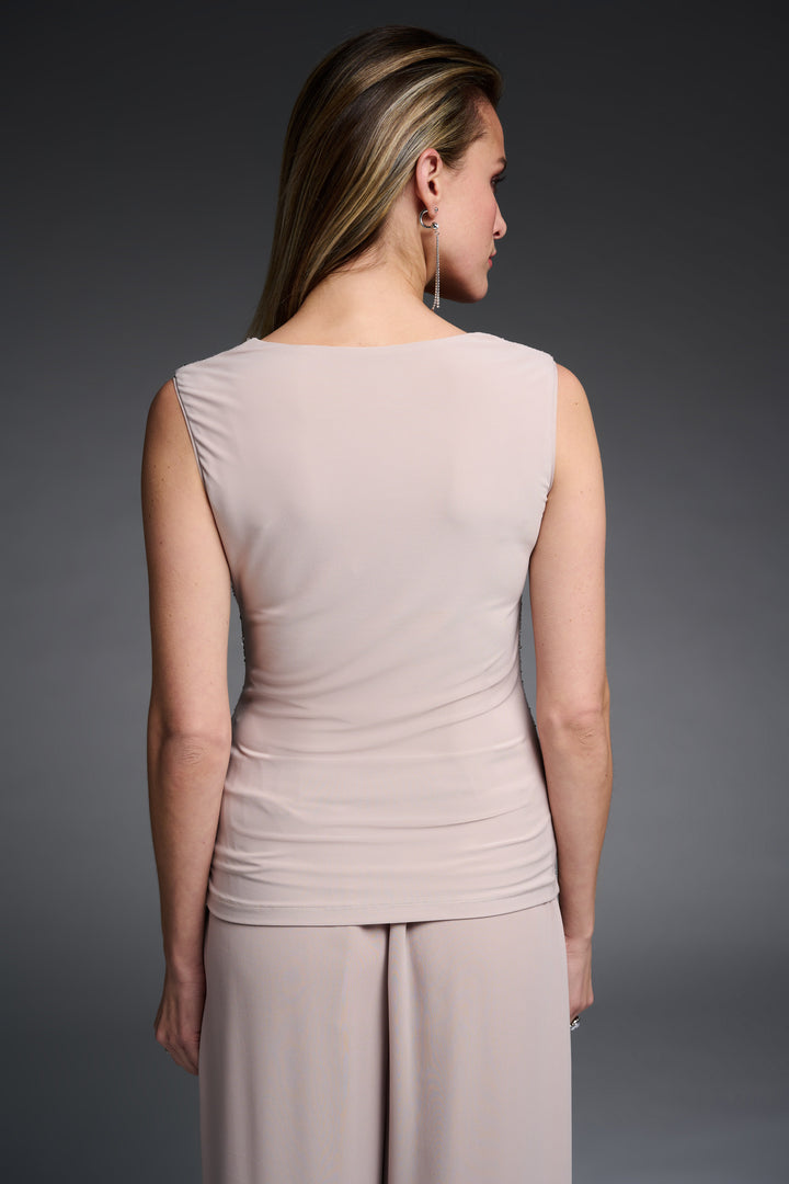 Joseph Ribkoff 223301 Top Sand/Silver