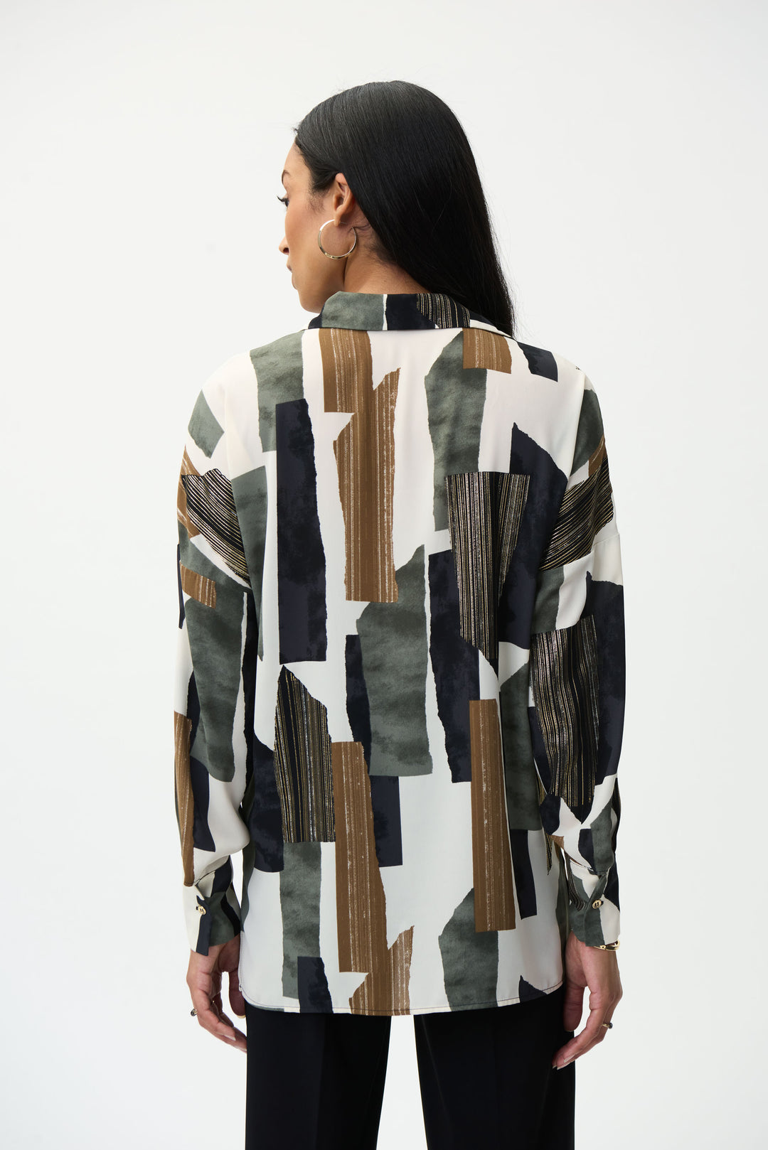 Joseph Ribkoff 224045 Top Biege/Black