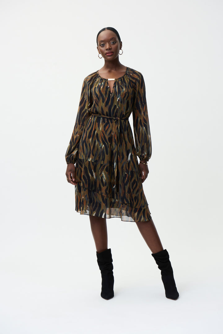 Joseph Ribkoff 224054 Dress Black/Multi