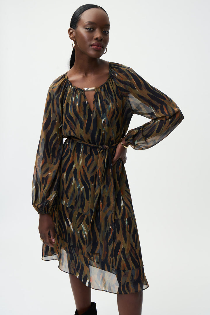 Joseph Ribkoff 224054 Dress Black/Multi