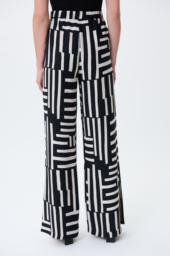 Joseph Ribkoff 231065 Pants Black/Beige