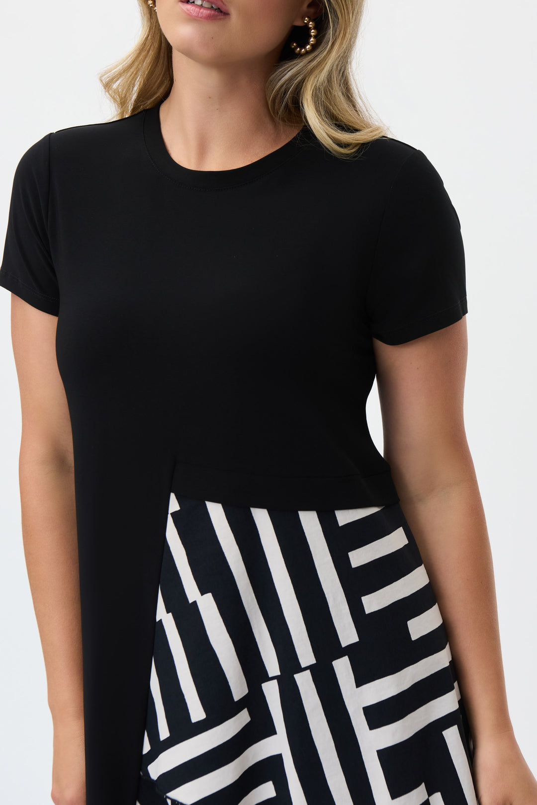 Joseph Ribkoff 231110 Dress Black/Beige