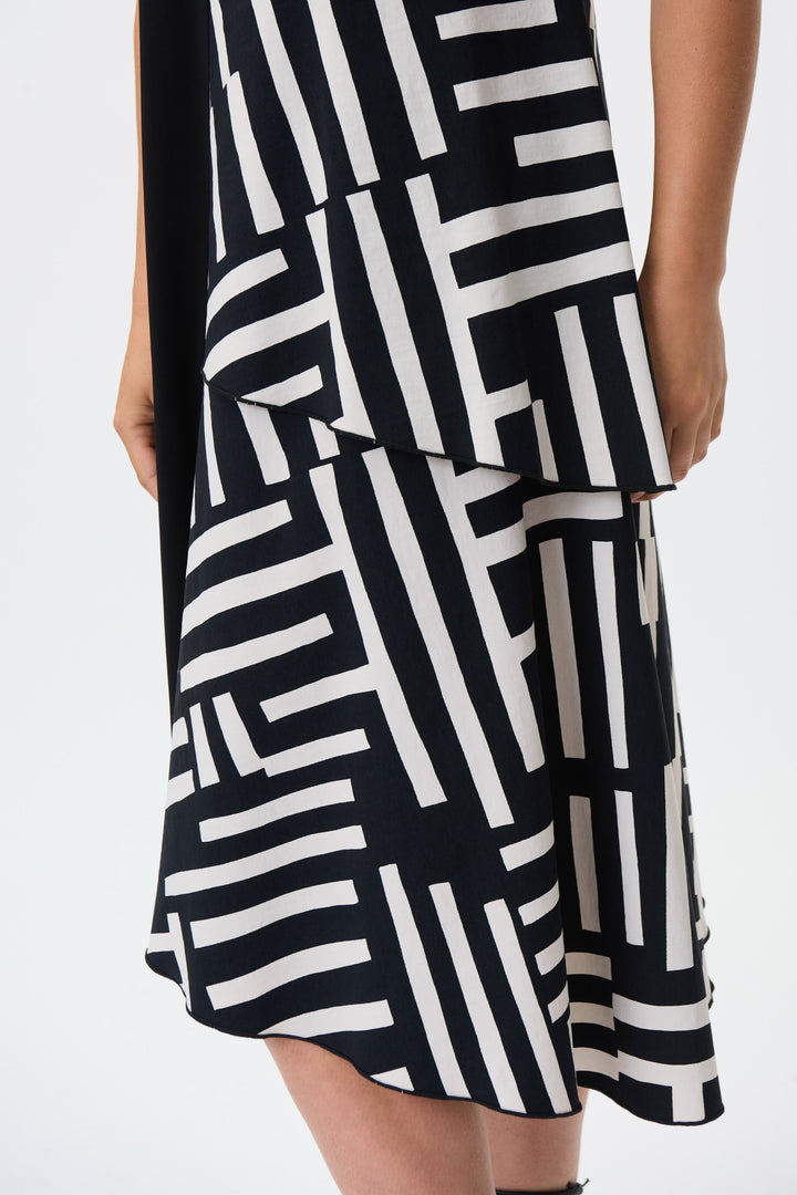Joseph Ribkoff 231110 Dress Black/Beige
