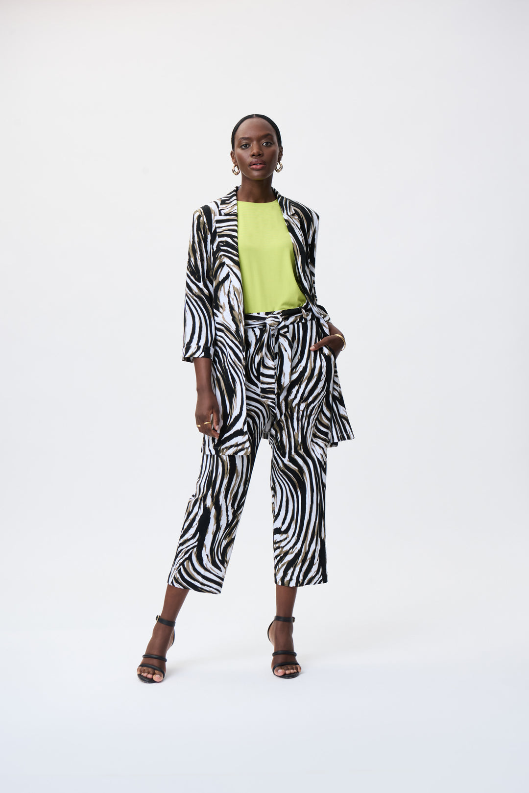 Joseph Ribkoff 231116 Pants Vanilla/Multi