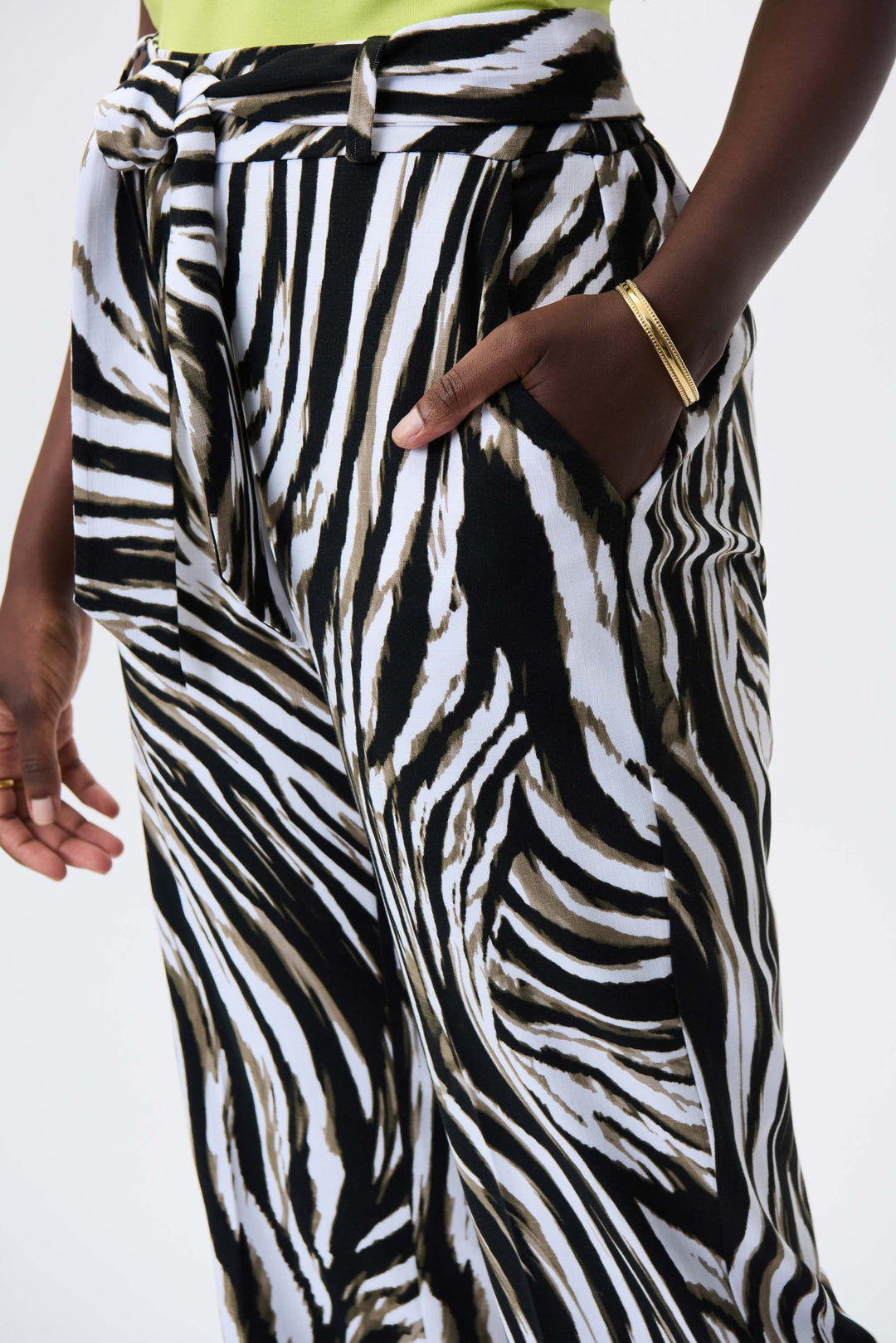 Joseph Ribkoff 231116 Pants Vanilla/Multi
